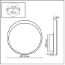 Настенный светильник ODEON LIGHT HIGHTECH GALAXY 7072/6WL