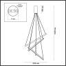 Подвесной светильник ODEON LIGHT L-VISION COMETA 3860/48B
